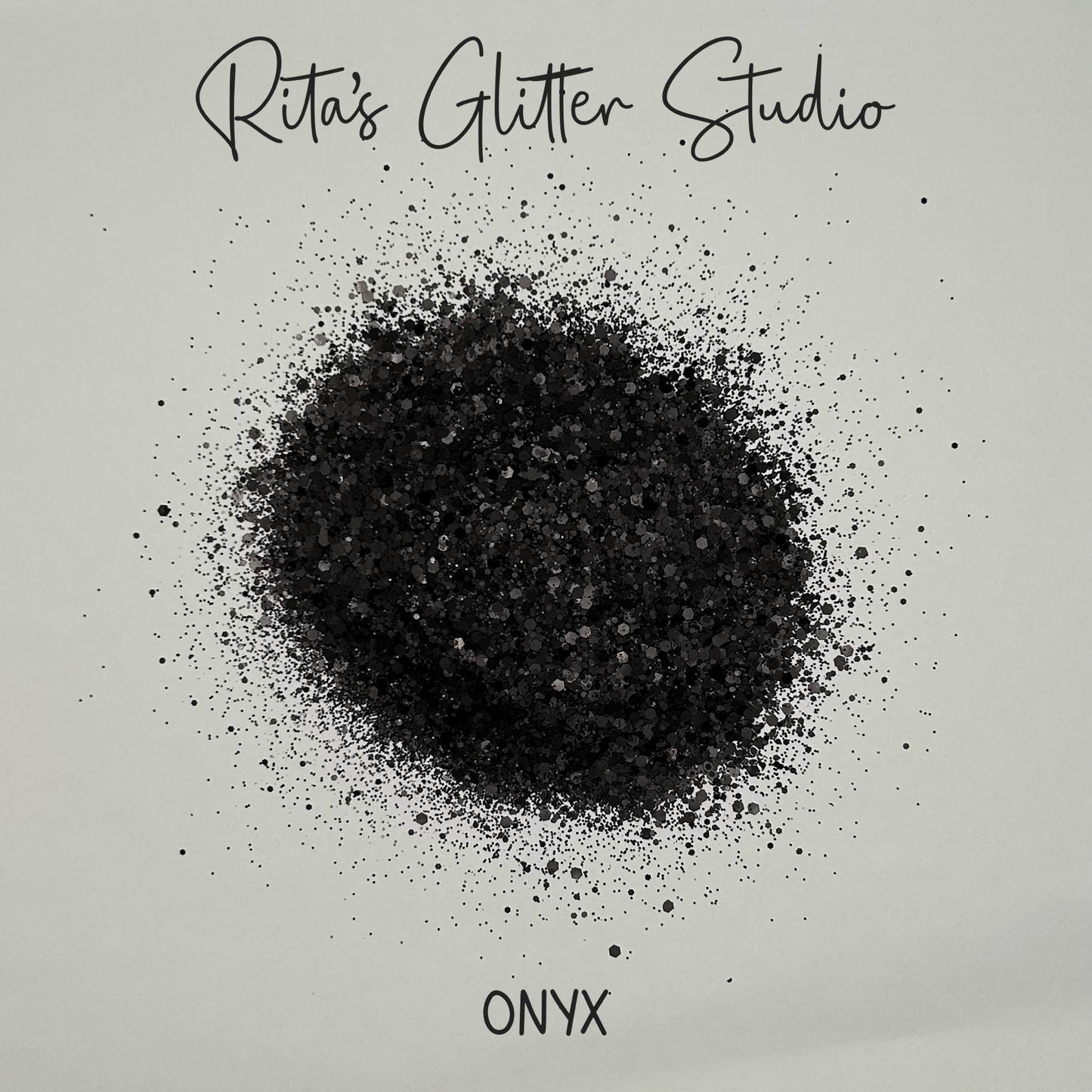 Onyx - Black Glitter