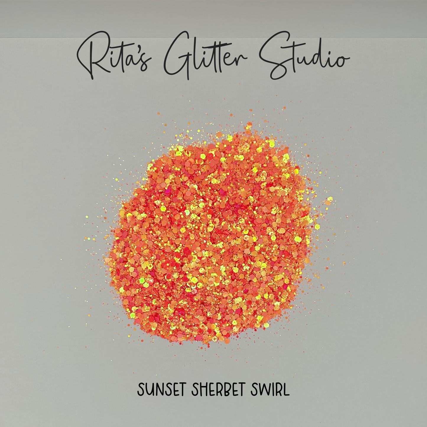 Sunset Sherbet Swirl - Color Shifting Glitter