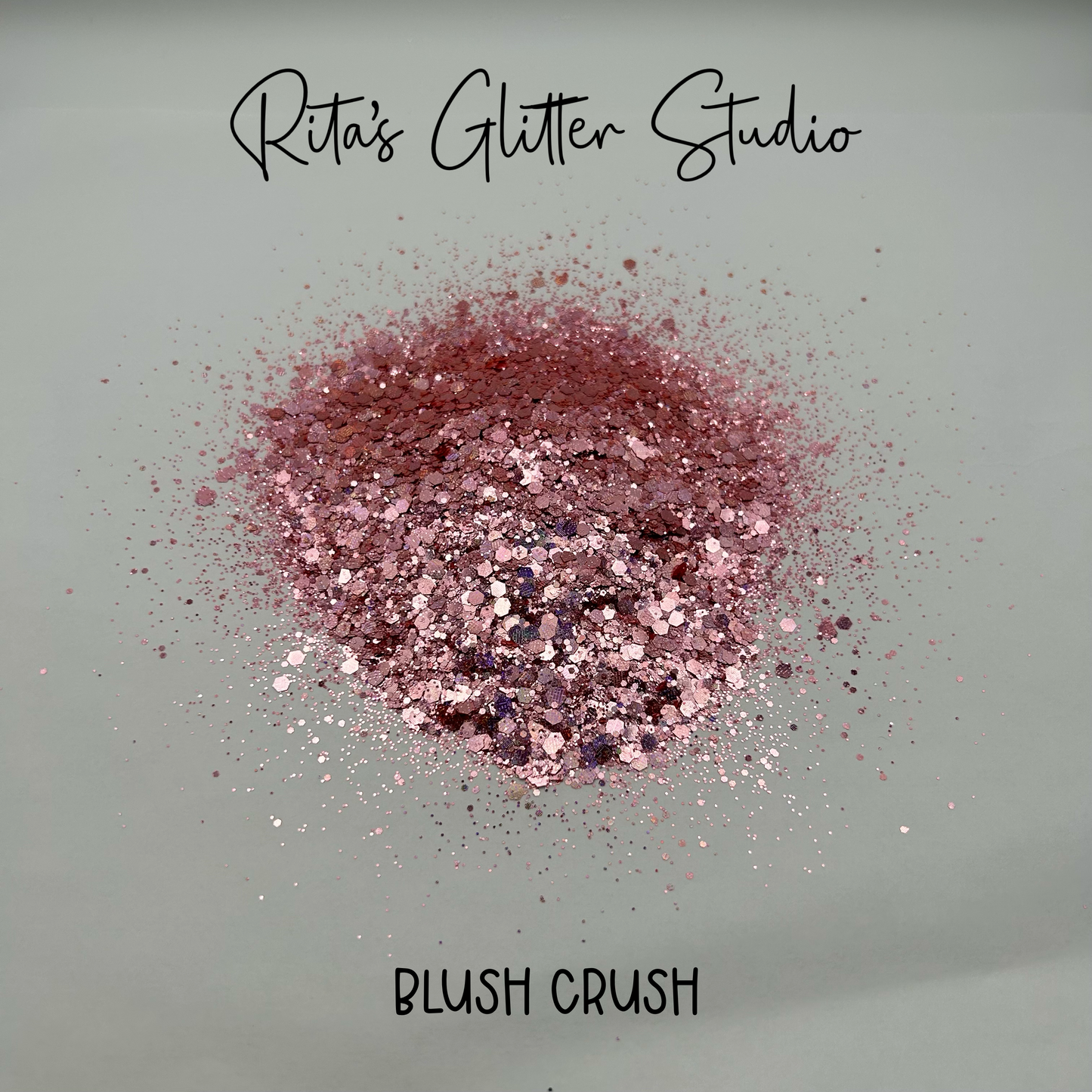 Blush Crush - Holographic Pink Glitter