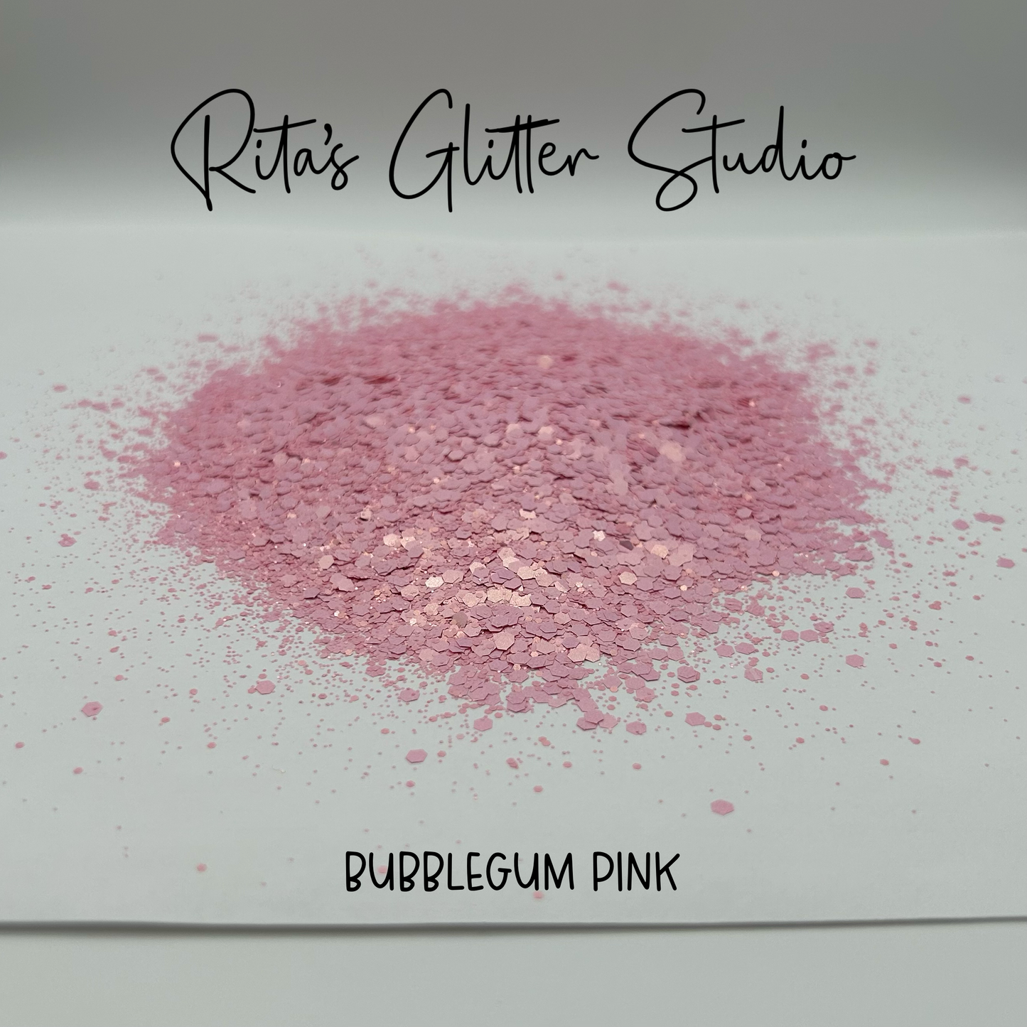 Bubblegum Pink - Pink Pearl Glitter