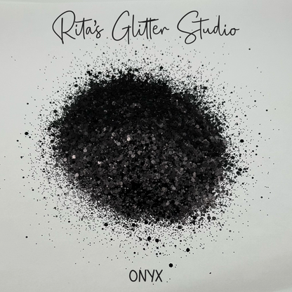 Onyx - Black Glitter