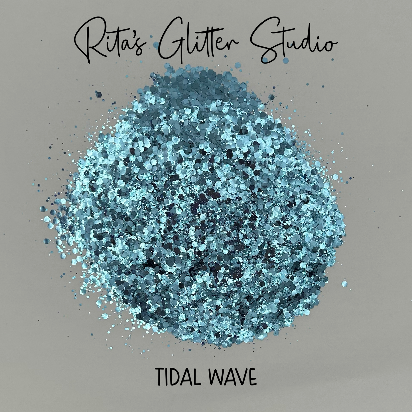 Tidal Wave - Blue Metallic Glitter