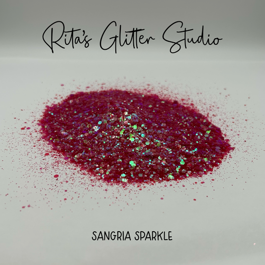 Sangria Sparkle - iridescent, color shifting glitter