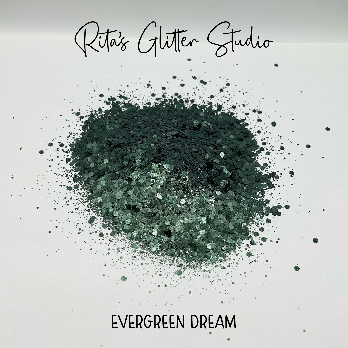 Evergreen Dream - Green Pearl Glitter