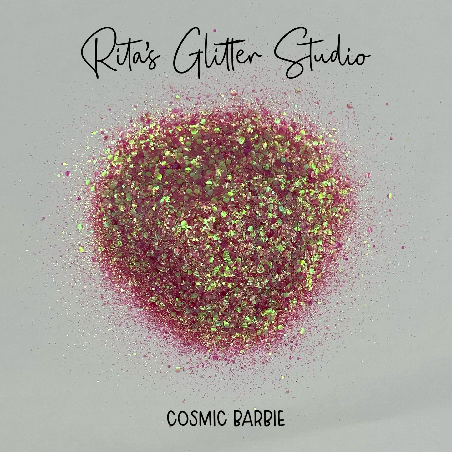 Cosmic Barbie - iridescent, color shifting glitter