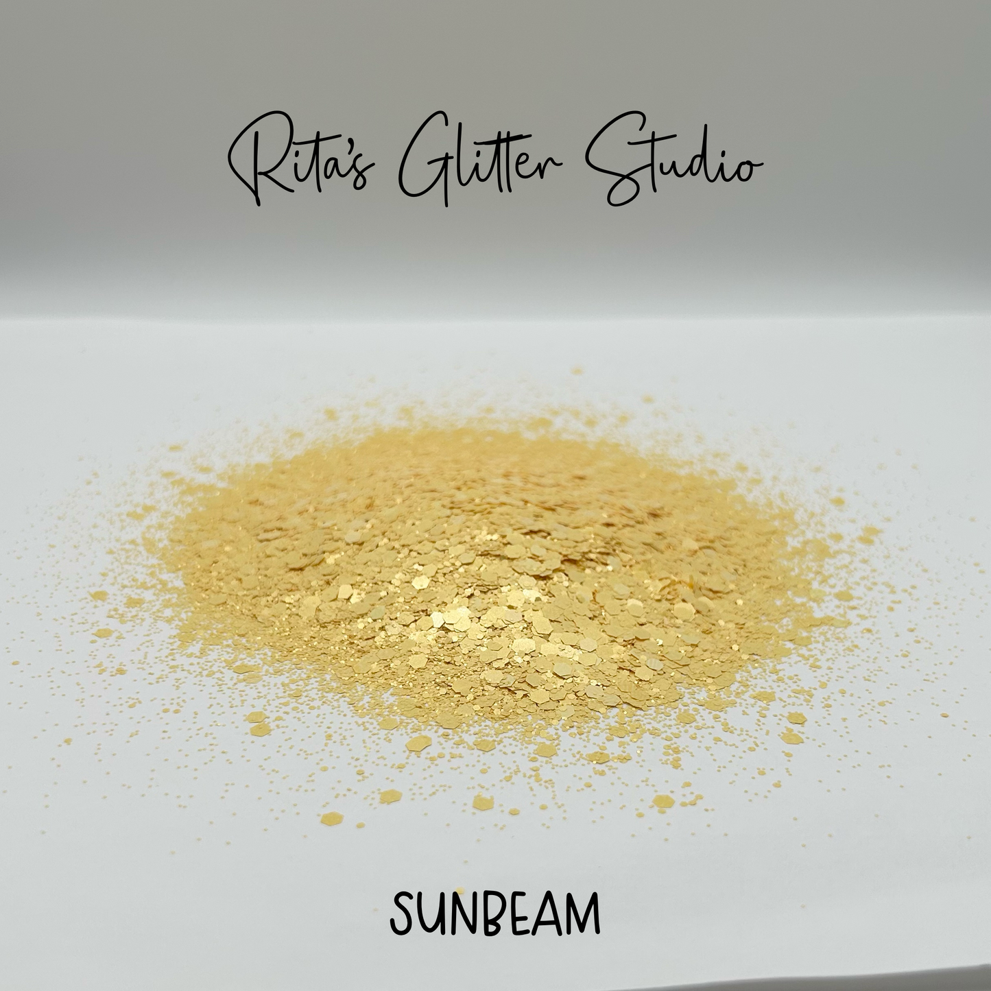 Sunbeam- Yellow Pearl Glitter