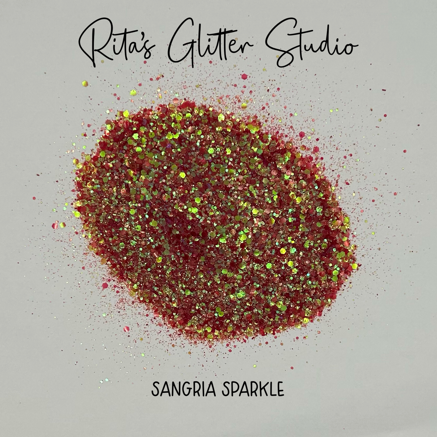 Sangria Sparkle - iridescent, color shifting glitter