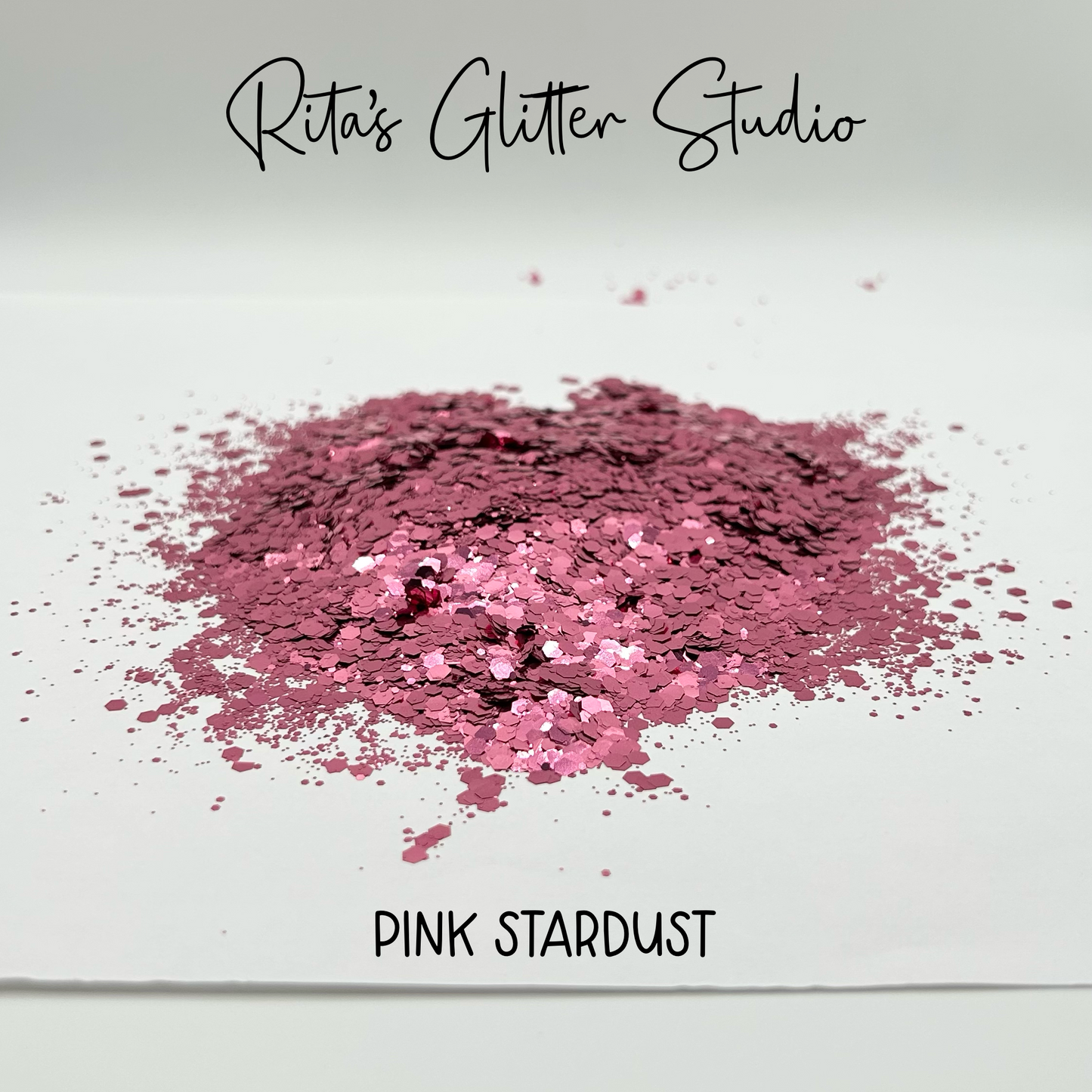 Pink Stardust - Pink Metallic Glitter
