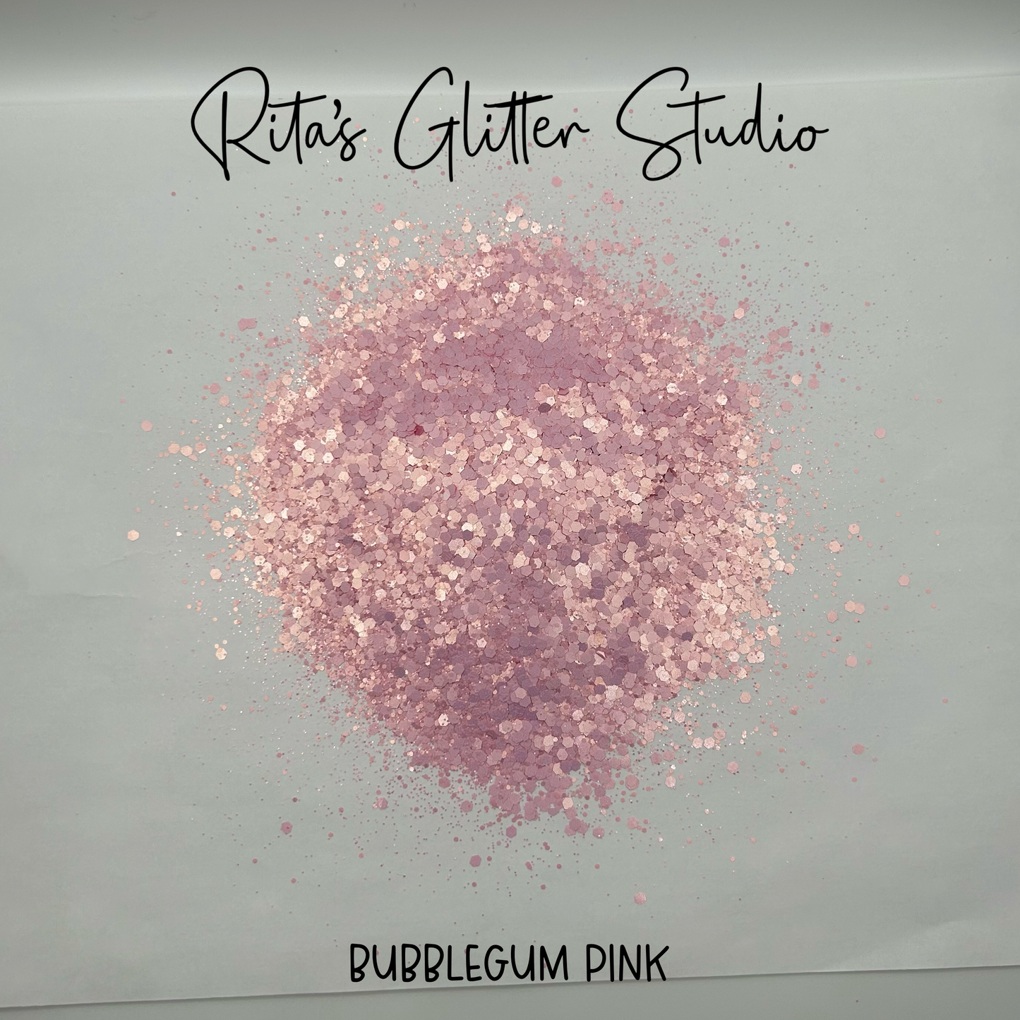 Bubblegum Pink - Pink Pearl Glitter