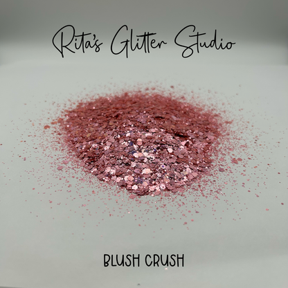 Blush Crush - Holographic Pink Glitter