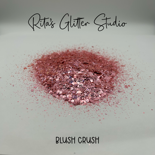 Blush Crush - Holographic Pink Glitter