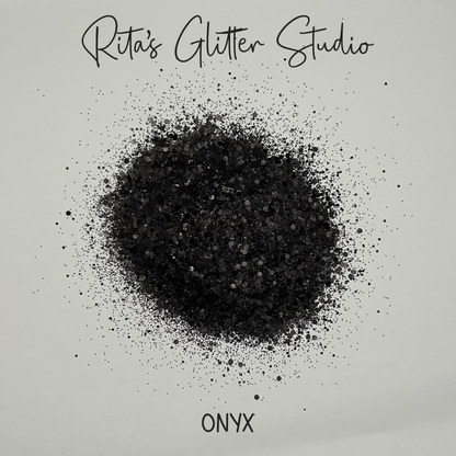 Onyx - Black Glitter