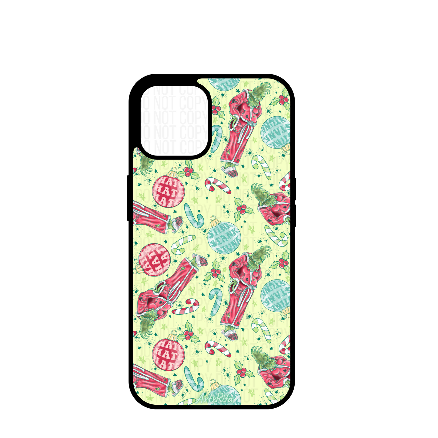 Mean One Xmas iPhone Case