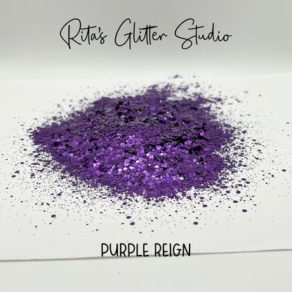 Purple Reign - Purple Metallic Glitter