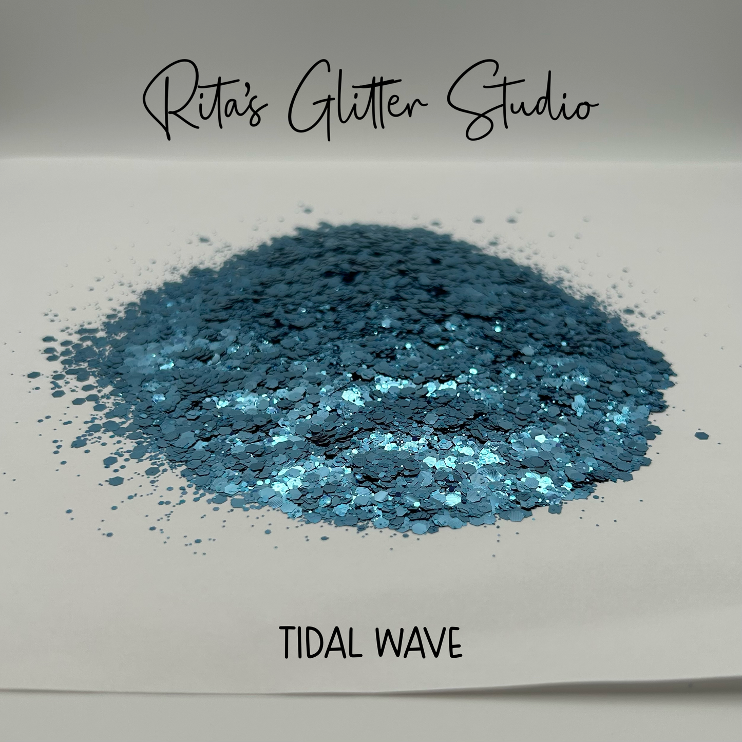 Tidal Wave - Blue Metallic Glitter