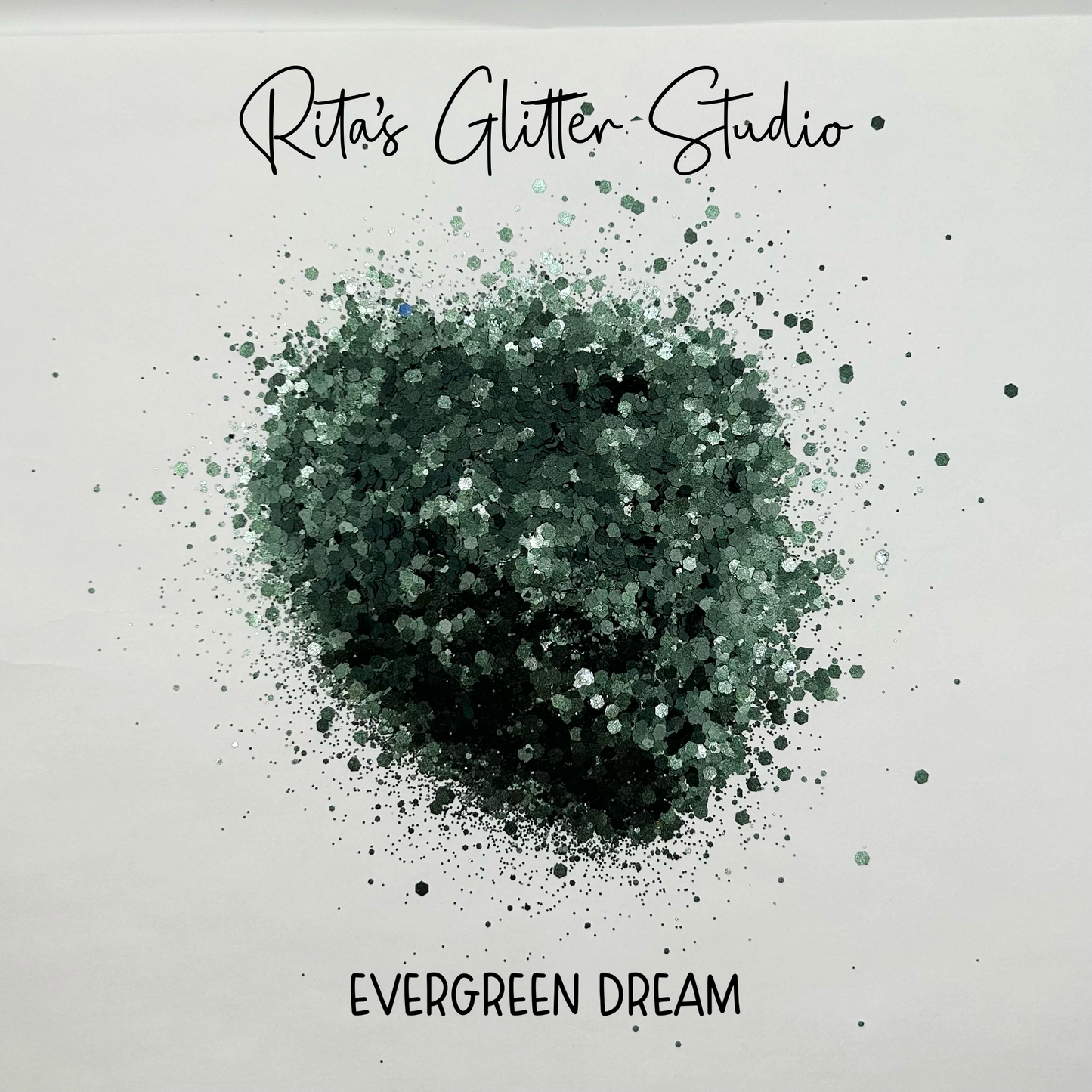 Evergreen Dream - Green Pearl Glitter
