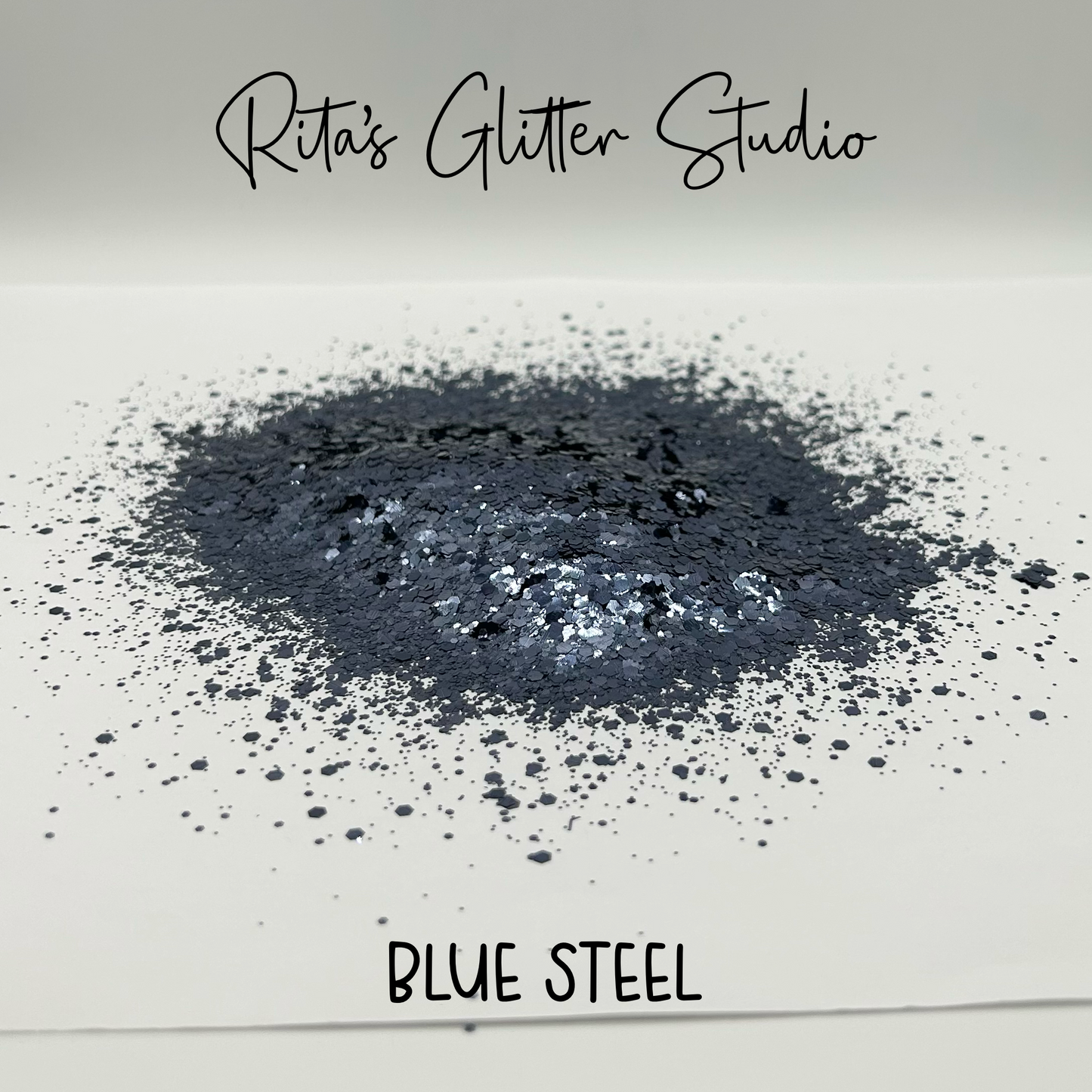 Blue Steel - Blue Metallic Glitter