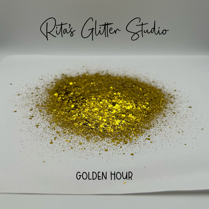 Golden Hour - Metallic Glitter