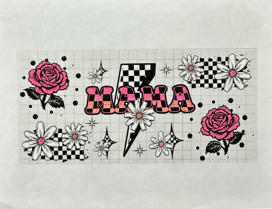 #39 - UV DTF 16 oz cup wrap - Mama UV DTF wrap