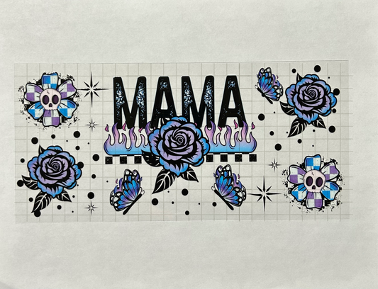 #37 - UV DTF 16 oz cup wrap - Mama UV DTF wrap