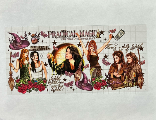 #17 - UV DTF 16 oz cup wrap - Magic UV DTF wrap