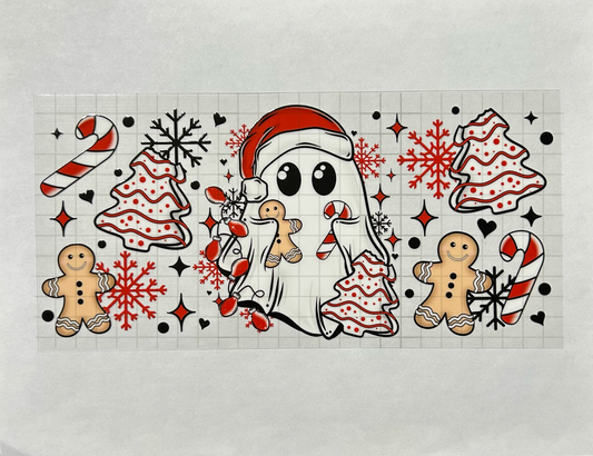 #6 - UV DTF 16 oz cup wrap - Christmas UV DTF wrap