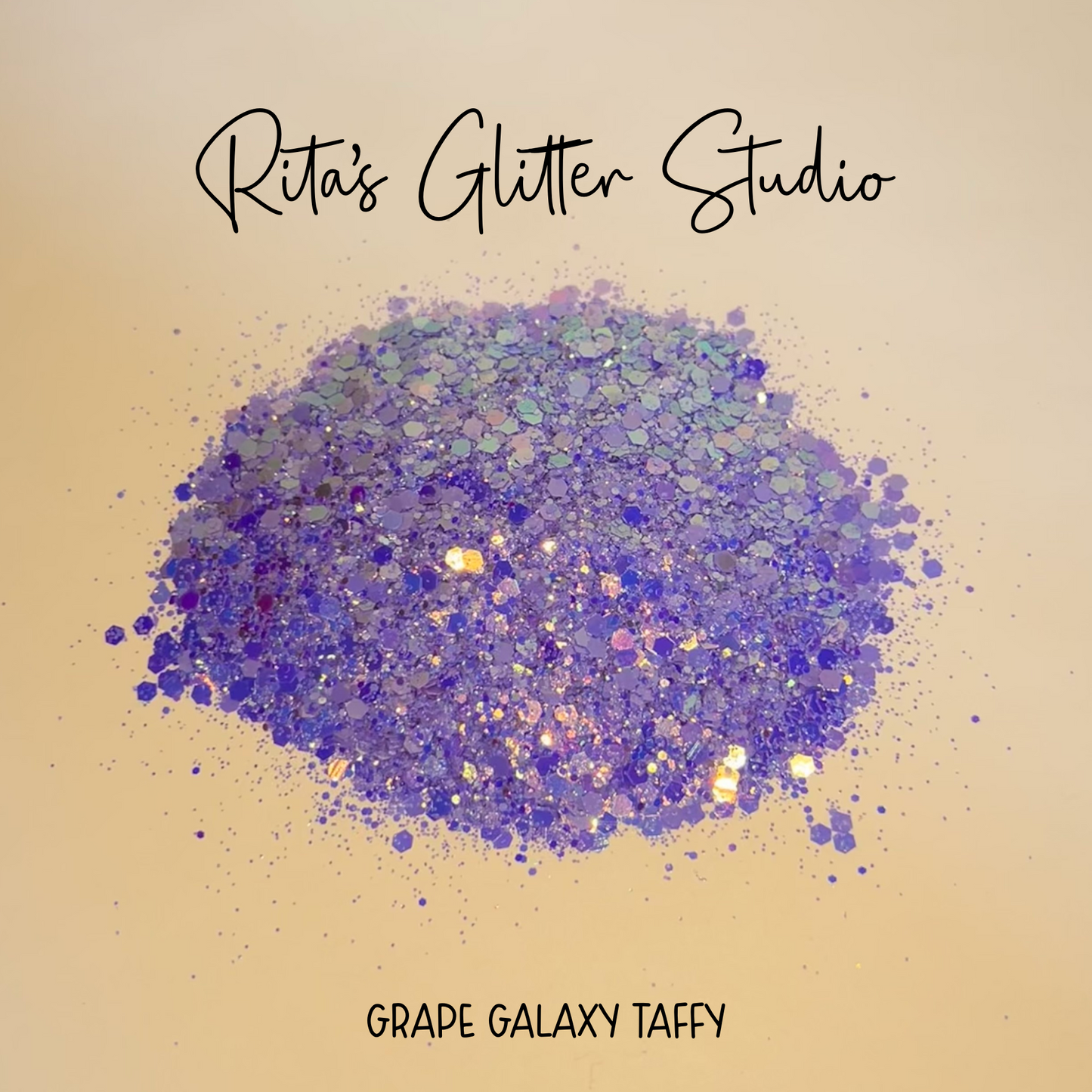 Grape Galaxy Taffy - Color Shifting Glitter