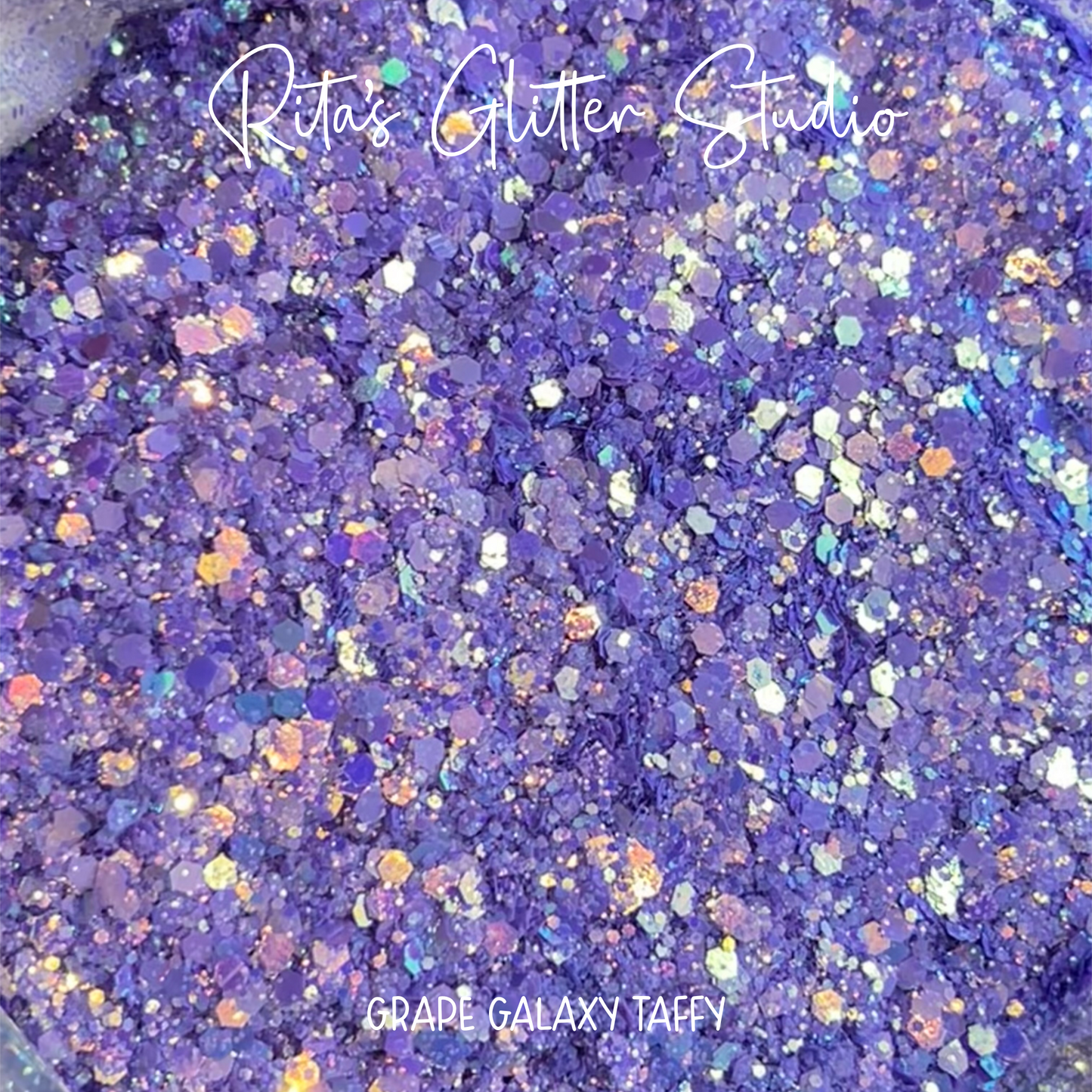 Grape Galaxy Taffy - Color Shifting Glitter