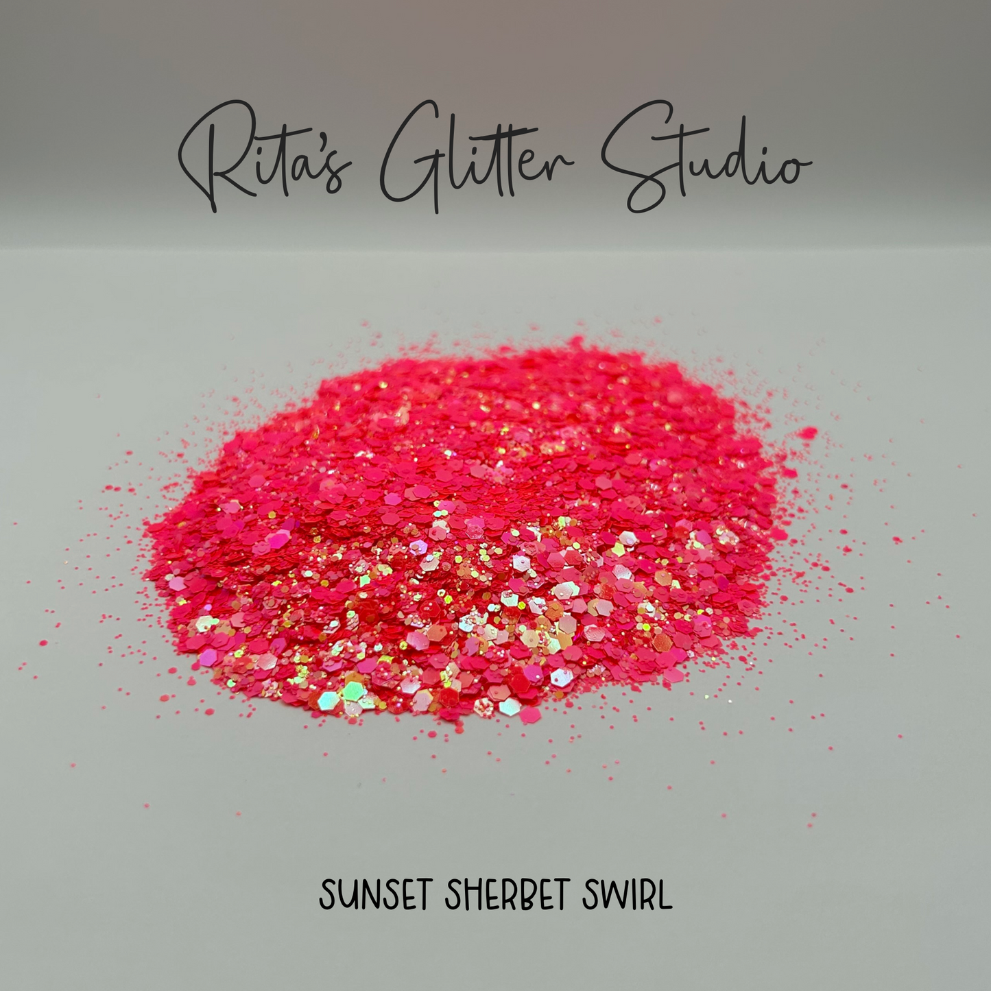 Sunset Sherbet Swirl  - Color Shifting Glitter