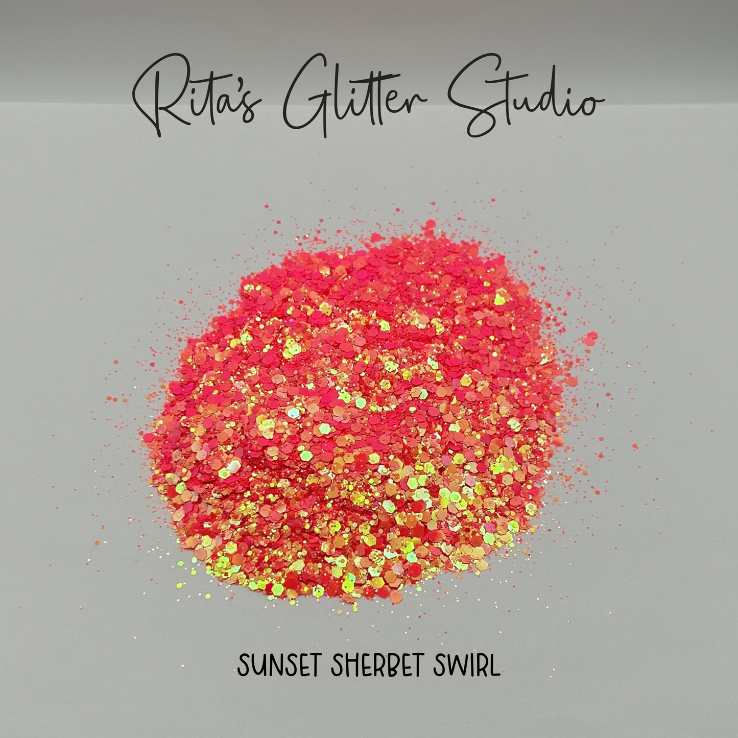 Sunset Sherbet Swirl  - Color Shifting Glitter